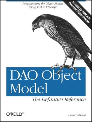 cover image of DAO Object Model